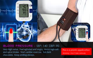 Blood Pressure Checking Prank اسکرین شاٹ 2
