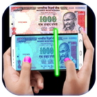 Fake Currency Note Scan Prank icône