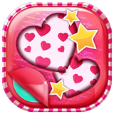 Valentine Photo Sticker Maker icono
