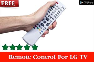 Remote control for LG TV Poster