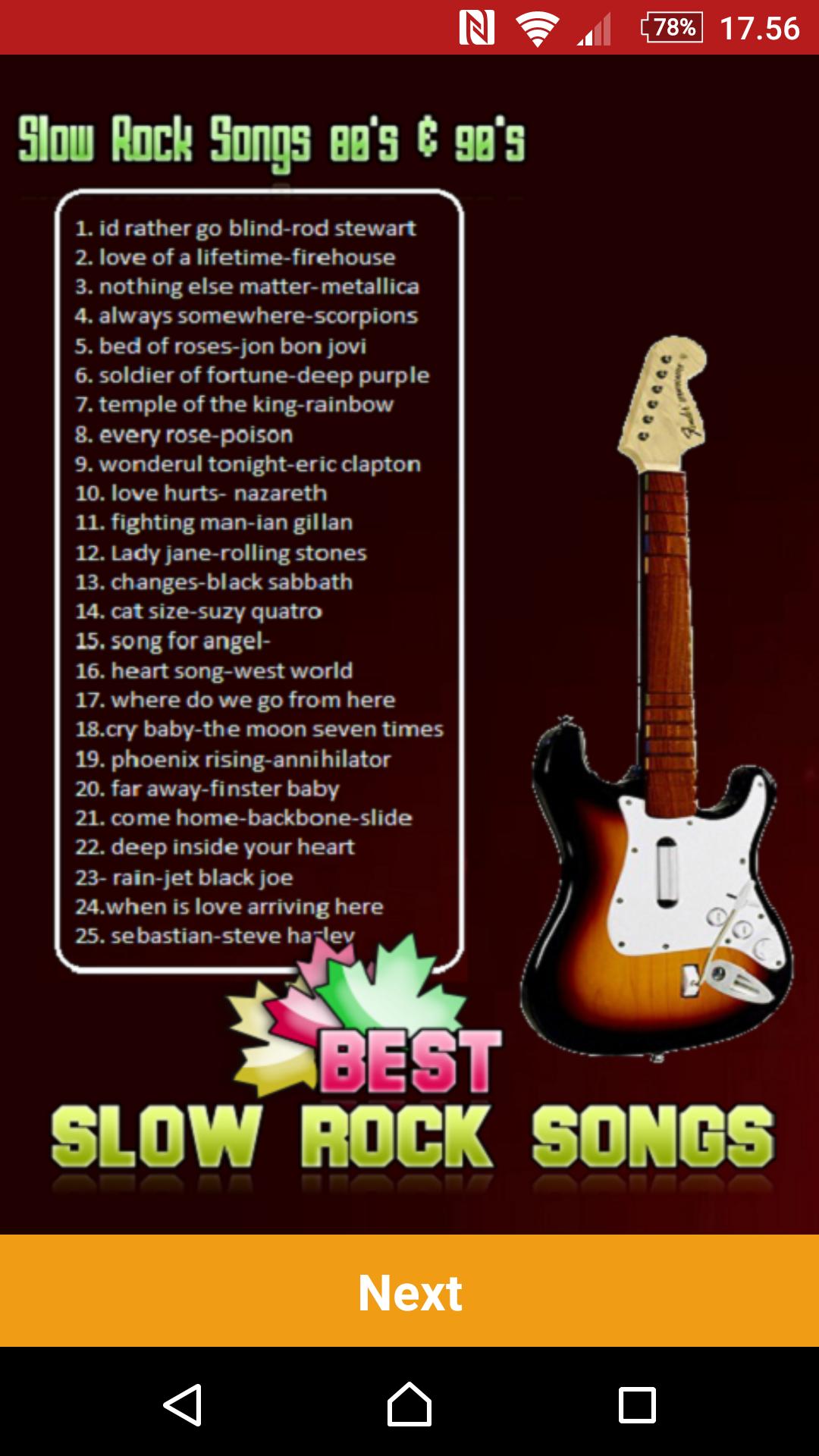 Best Slow Rock Songs 80's & 90's for Android - APK Download