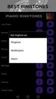 Piano Ringtones capture d'écran 3