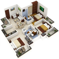 Melhores planos de casa em 3D