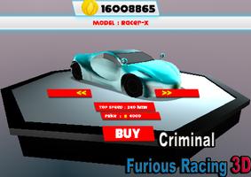 Criminal Furious Racing 3D capture d'écran 3