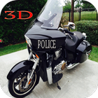 Police Moto Driver 3D иконка