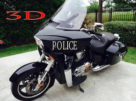 Police Moto Driver 3D скриншот 1