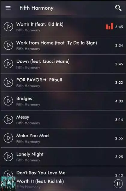Best Collection Fifth Harmony Mp3 APK for Android Download