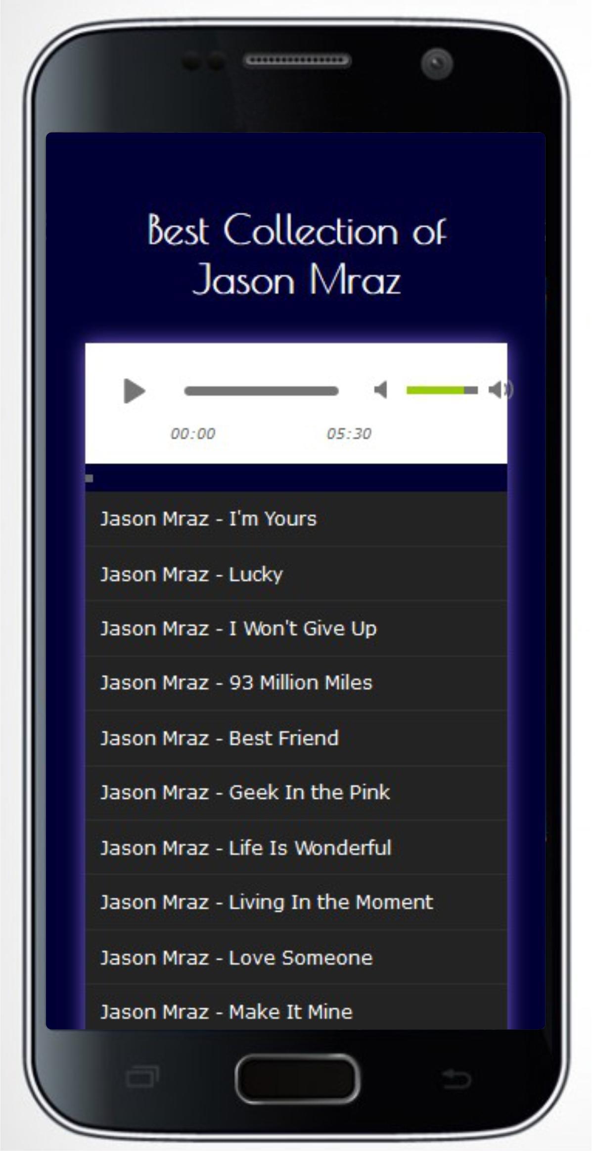 Best Collection of Jason Mraz APK for Android Download