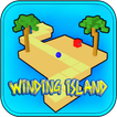 Winding island