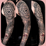 Best Design Tattoo Sleeve ไอคอน