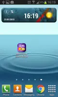최고의 디지털 시계 위젯 스크린샷 1
