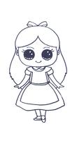 How to Draw Little Princess Easy Step By Step Ekran Görüntüsü 1