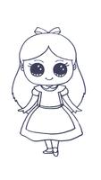 How to Draw Little Princess Easy Step By Step screenshot 1