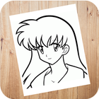 How to Draw Inuyasha Easy Step By Step icône