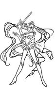 How to Draw Sailor Moon Easy Step By Step captura de pantalla 1