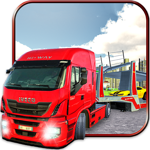3D Car Transporter : City Sim