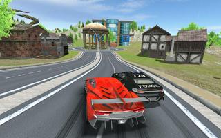 Cars Driving Simulator Game - Crime Racing 3D capture d'écran 2
