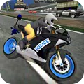 City Police MotorBike 3D Driving Simulator