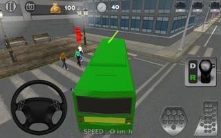 Bus Simulator 3D 2016 : City captura de pantalla 1