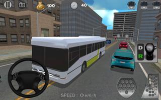 Bus Simulator 3D 2016 : City स्क्रीनशॉट 2