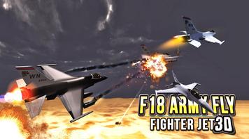 F18 Army Fly Fighter Jet 3D captura de pantalla 3