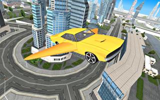 1 Schermata Flying Car Driving 3D