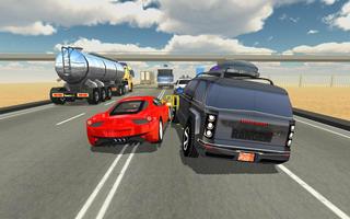 Highway Car Top Speed Drive : Traffic Racer Game poster