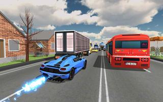 Highway Car Top Speed Drive : Traffic Racer Game screenshot 1