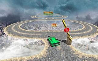 Impossible Stunt Car Driving : Sky Tracks 3D capture d'écran 3