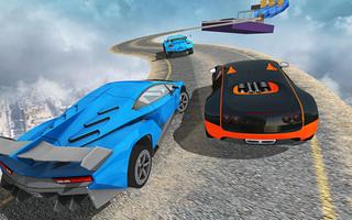 Impossible Stunt Car Driving : Sky Tracks 3D Cartaz