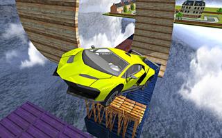 برنامه‌نما Impossible Stunt Car Driving : Sky Tracks 3D عکس از صفحه
