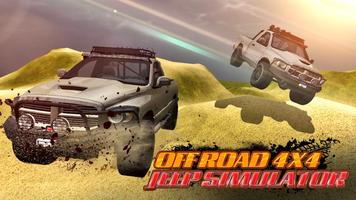 Offroad 4x4 Jeep Simulator Poster