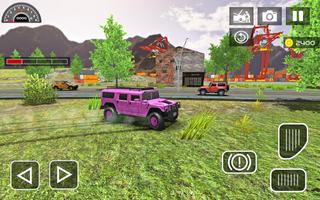 6x6 Truck Offroad Driving Sim ảnh chụp màn hình 3