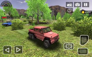 6x6 Truck Offroad Driving Sim Affiche