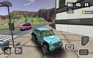 6x6 Truck Offroad Driving Sim स्क्रीनशॉट 2