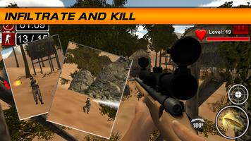 Sniper Shooter Desert Kill 3D Affiche