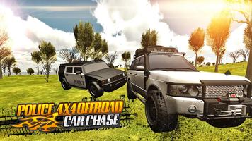 Police 4x4 Offroad Car Chase capture d'écran 3