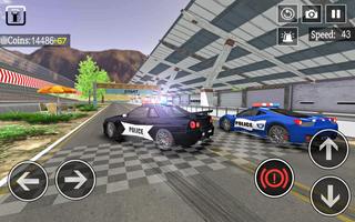 Police Drift Car Simulator Driving 3D capture d'écran 3