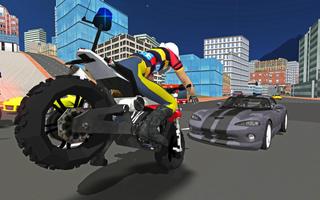 Police Bike Stunt City Bike 3D screenshot 2