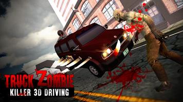 Truck Zombie Killer 3D Driving captura de pantalla 1