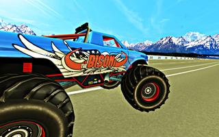 Monster Truck Ultimate Street Racing Challenge 3D تصوير الشاشة 1