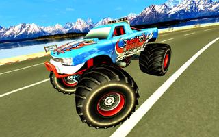 Monster Truck Ultimate Street Racing Challenge 3D تصوير الشاشة 2