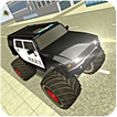 Police Monster Truck Driver : Extreme Thief Chase