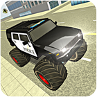 Police Monster Truck Driver : Extreme Thief Chase 图标
