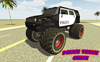 Police Monster Truck Driver : Extreme Thief Chase syot layar 2