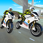 Police Stunt Moto Racing - Heavy Bike Simulator 3D أيقونة