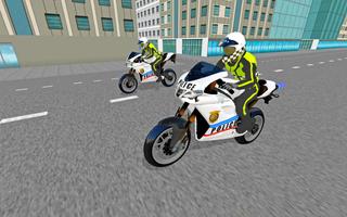 Police Stunt Moto Racing - Heavy Bike Simulator 3D تصوير الشاشة 3