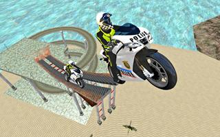 Police Stunt Moto Racing - Heavy Bike Simulator 3D الملصق