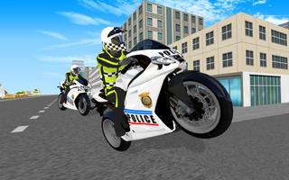 Police Stunt Moto Racing - Heavy Bike Simulator 3D تصوير الشاشة 1