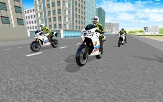 Police Stunt Moto Racing - Heavy Bike Simulator 3D تصوير الشاشة 2